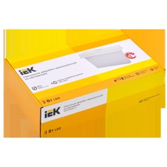 Светильник светодиодный ССА 5043-3 IP65 3ч 24м аварийный универс. подкл. IEK LSSA0-5043-3-65-K03