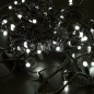 Гирлянда светодиодная "Нить" 10м 100LED бел. 10Вт 230В IP65 постоян. свечение провод ПВХ черн. (нужен шнур питания 303-500) Neon