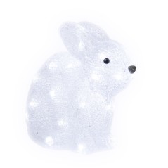 Гирлянда светодиодная "Кролик" ULD-M2724-032/STA WHITE IP20 RABBIT 32LED 27х14х24см IP20 бел. Uniel 09561