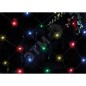 Гирлянда Сеть 150 LED на солнечной батарее мультиколор 2мх1.35м ERAUF024-16 ЭРА Б0044225