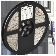 Лента светодиодная LED LSR-5050RGB60-14.4-IP65-12В (уп.5м) IEK LSR2-3-060-65-3-05