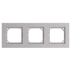 Рамка 3-пост. AtlasDesign Aqua IP44 алюм. SE ATN440303