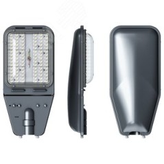 Светильник светодиодный ДКУ "Победа" S LED-80-ШБ3С-IP65-УХЛ1 (750/E/X/RAL9023/C50/PMMA/ST/G1) сер. GALAD 22728