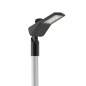 Светильник светодиодный Levante Plaza 40Вт кронштейн 60мм 4000К уличный 1..10V NEMA RAL9005 черн. муар VARTON V1-S1-90660-40U34-