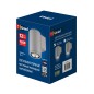 Светильник светодиодный ULU-S21C-12W/2700K 12Вт 2700К IP65 LIGHT GREY архитектурный уличный накладной тепл. бел. корпус свет./се