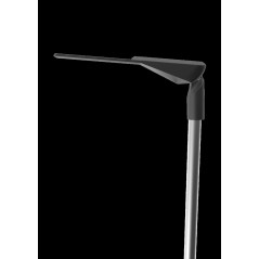 Светильник светодиодный Levante Plaza 30Вт кронштейн 48мм 5000К уличный 1..10V NEMA RAL9005 черн. муар VARTON V1-S1-90648-40U34-
