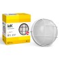 Светильник НПП 1102 100Вт E27 IP54 черн. круг с решеткой IEK LNPP0-1102-1-100-K02