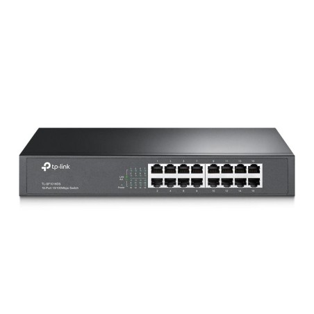 Коммутатор TL-SF1016DS 16-портовый Fast Ethernet настол./монтируемый в стойку TP-Link 1198612