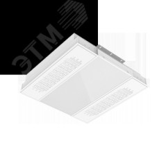 Светильник светодиодный 30Вт 3000К IP40 600х600х127 медицинский с UV-блоком накладной рассеив. призма диммер DALI global white b