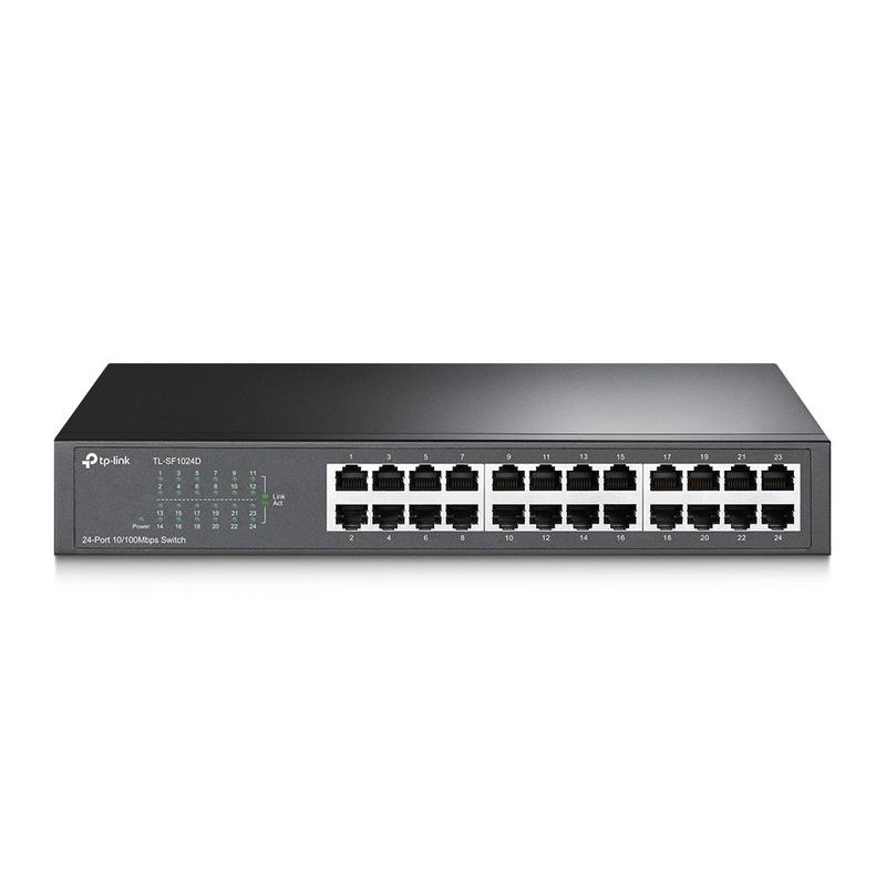 Коммутатор TL-SF1024D 24-портовый 10/100Мбит/с настол./монтируемый в стойку TP-Link 1200083