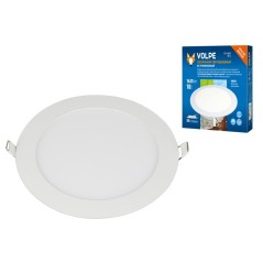 Светильник светодиодный встраиваемый ULM-Q236 18W/4000K WHITE корпус бел. Volpe UL-00004664