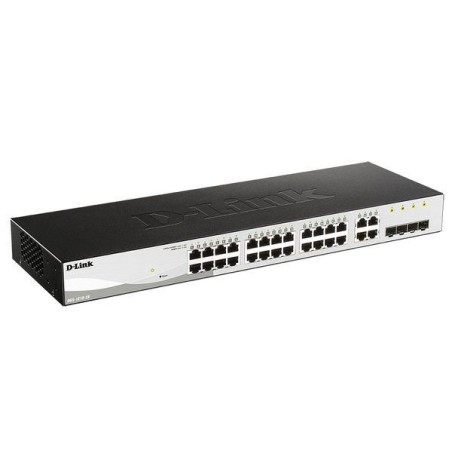 Коммутатор управляемый L2 DGS-1210-28/FL1A с 24 портами 10/100/1000Base-T и 4 комбо-портами 100/1000Base-T/SFP D-link 1710885