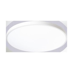 Светильник светодиодный декоративный PPB OPAL 36Вт 4000К WH d300X55 IP20 настенно-потолочный бытовой JazzWay 5060845