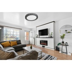 Светильник светодиодный PREMIUM Loft-B 120Вт 230В 3000-6500К 9600лм IP40 490х100мм настенно-потолоч. управляемый с пультом ДУ КО