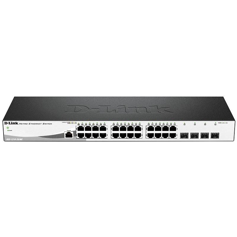 Коммутатор управляемый DGS-1210-28/ME/A2B 24G 4SFP D-Link 1296977