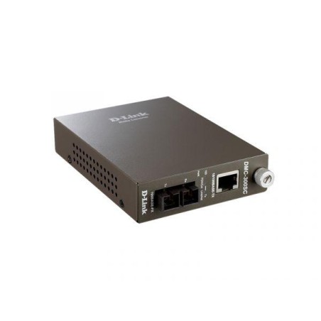 Медиаконвертер DMC-300SC/D8A (1 порт 10/100Base-TX, 1 порт 100Base-FX + разъем SC для многомод. оптич. кабеля (до 2км) D-link 13