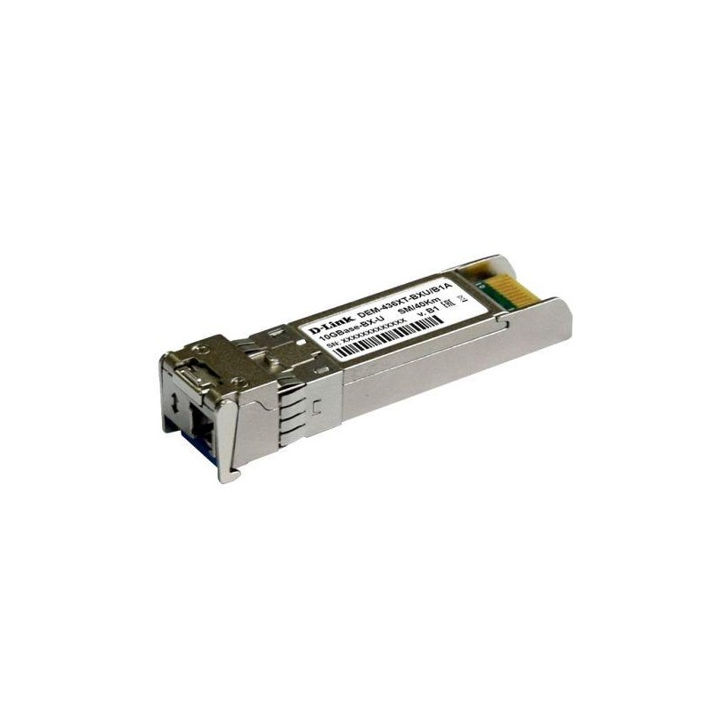 Трансивер SFP DEM-436XT-BXU/A1A PROJ WDM с 1 портом 10GBASE-LR (Tx: 1270 нм Rx: 1330 нм для одномод. оптич. кабеля (до 20км) D-L