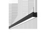 Светильник светодиодный Mercury Pro 28Вт 4000К 2002х65х65 IP54 подвесной рассеив. опал RAL9005 черн. муар с декоративным проводо