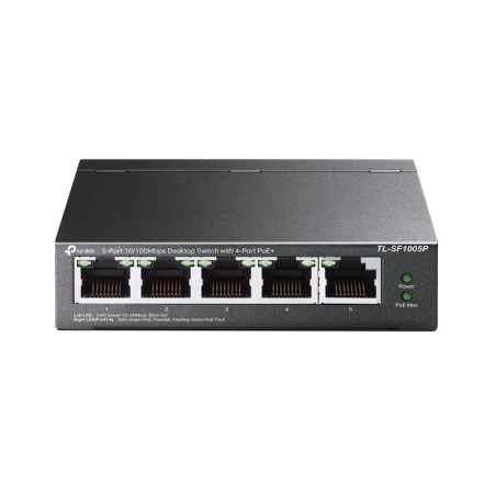Коммутатор TL-SF1005P 5-портовый 10/100Мбит/с настол. с 4 портами PoE+ TP-Link 1487867