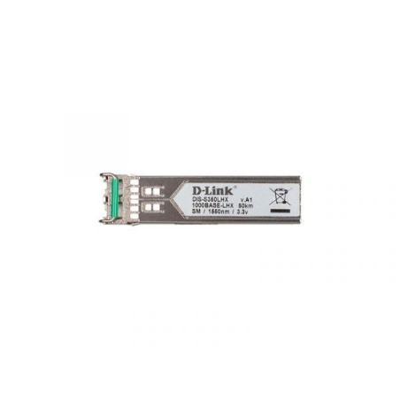 Трансивер SFP промышленный S350LHX/A1A с 1 портом 1000Base-LHX для одномод. оптич. кабеля (до 50км) D-Link 1607593