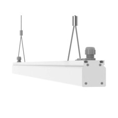 Светильник светодиодный Mercury Mall 52Вт 4000К IP54 6717лм 1458х54х58 89х115град. бел. муар RAL9003 VARTON V1-R0-00380-31L12-54