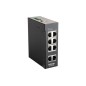 Коммутатор промышленный неуправляемый DIS-100E-8W/A1A (8 портов 10/100Base-TX энергосбережение и поддержка QoS) D-link 1692351