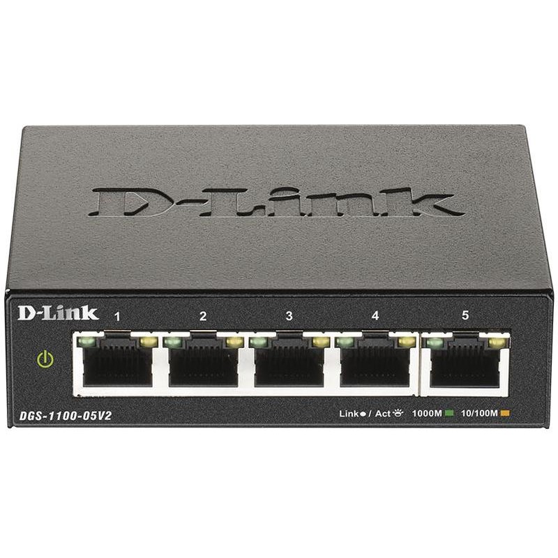 Коммутатор настраиваемый DGS-1100-05V2/A1A 5G D-Link 1824145