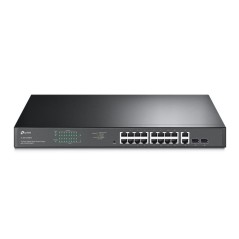 Коммутатор TL-SG1218MPE JetStream 16-портовый Easy Smart гигабитный PoE+ с 2 SFP-слотами TP-Link 1732473