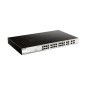 Коммутатор настраиваемый DGS-1210-28MP/FL1A WebSmart с 24 портами 10/100/1000Base-T (PoE 802.3af/802.3at (30Вт) и 4 комбо-портам