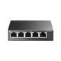 Коммутатор TL-SG1005LP 5-портовый гигабитный неуправляемый с 4 портами PoE+ 40Вт метал. корпус настол. TP-Link 1793907