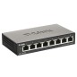 Коммутатор настраиваемый L2 DGS-1100-08V2/A1A с 8 портами 10/100/1000Base-T D-Link 1822943