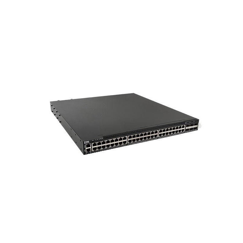 Коммутатор управляемый стекируемый L3 DXS-3610-54T/A1ASI с 48 порт. 10GBase-T, 6 порт. 100GBase-X QSFP28, 2 ист. пит. AC и 5 вен