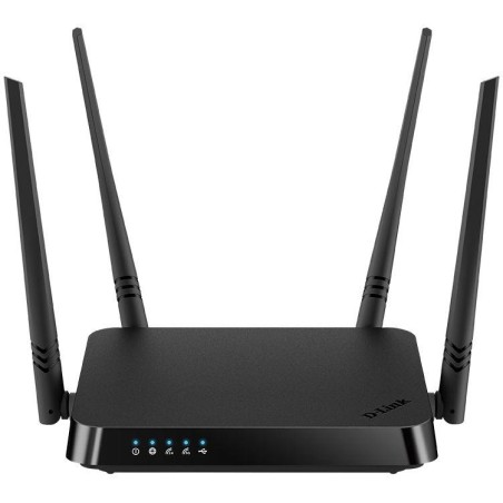 Роутер беспроводной DIR-825/RU/I1A 10/100/1000BASE-TX/4G ready черн. D-Link 1839338
