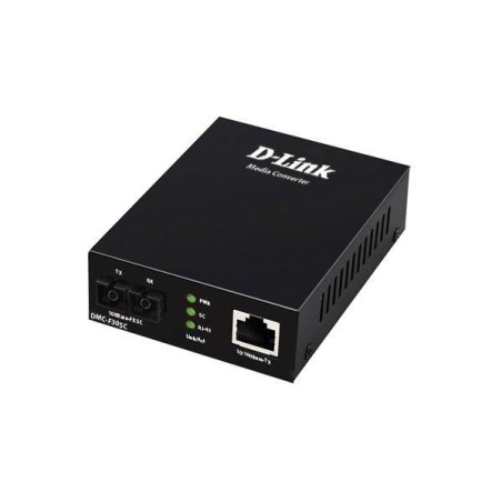 Медиаконвертер DMC-F30SC/B1A (1 порт 10/100Base-TX +1 порт 100Base-FX, разъем SC для одномод. оптич. кабеля (до 30км) D-Link 185