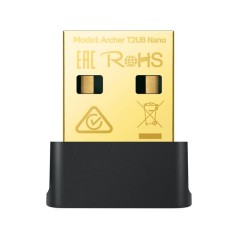 Адаптер Archer T2UB Nano AC600 ультракомпактный двухдиапазонный Wi-Fi USB Bluetooth 4.2 TP-Link 1922047