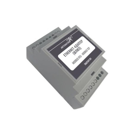 Адаптер-Ethernet Modbus RTU - Modbus TCP MAC401TCP-C-Modbus RTU Тракт-Автоматика 401-002