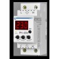 Реле напряжения РН-63tc - 63А – 220В DIN – рейка для защиты техники во всей квартире 2 DIN журнал аварий термозащита НовАтек-Эле