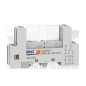 Розетка для реле OptiRel G RR95-82-230-10-V КЭАЗ 281176 Розетка для реле OptiRel G RR95-82-230-10-V КЭАЗ 281176