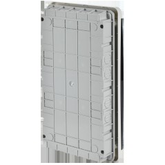 Корпус пластиковый ЩРВ-П-36 IP41 черн. прозр. дверь TEKFOR IEK TF5-KP12-V-36-41-K01-K03