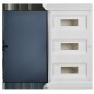 Корпус пластиковый ЩРВ-П-36 IP41 черн. прозр. дверь TEKFOR IEK TF5-KP12-V-36-41-K01-K03