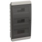 Корпус пластиковый ЩРВ-П-36 IP41 черн. прозр. дверь TEKFOR IEK TF5-KP12-V-36-41-K01-K03