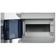 Корпус пластиковый КМПн-8 IP65 черн. прозр. дверь TEKFOR IEK TF5-KP72-N-08-65-K03-K02