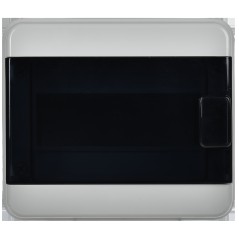 Корпус пластиковый КМПн-8 IP65 черн. прозр. дверь TEKFOR IEK TF5-KP72-N-08-65-K03-K02
