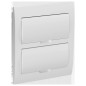 Корпус пластиковый ЩРВ-П-24 бел. дверь IP41 GENERICA MKP13-V-24-41-K01-G Корпус пластиковый ЩРВ-П-24 бел. дверь IP41 GENERICA MKP13-V-24-41-K01-G