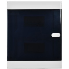 Корпус пластиковый ЩРН-П-18 IP41 черн. прозр. дверь UNION Compact IEK UIC-KP12-N-18-41-K01