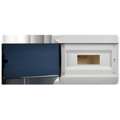 Корпус пластиковый ЩРН-П-12 IP41 черн. прозр. дверь TEKFOR IEK TF5-KP12-N-12-41-K01-K03