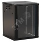 Шкаф настенный TWB-1545-GP-RAL9004 19дюйм 15U 775х600х450мм стеклян. дверь с перфорацией по бокам ручка с замком черн. (RAL 9004 Шкаф настенный TWB-1545-GP-RAL9004 19дюйм 15U 775х600х450мм стеклян. дверь с перфорацией по бокам ручка с замком черн. (RAL 9004
