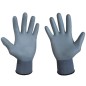 Перчатки защитные PU1850T-GR размер 8 SCAFFA 00-00012467