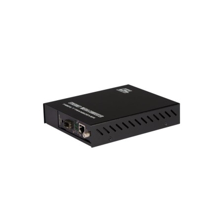 Медиаконвертер управляемый UTP-SFP 10/100/1000Мбит/с NIKOMAX GL-MC-UTPG-SFPG-FM