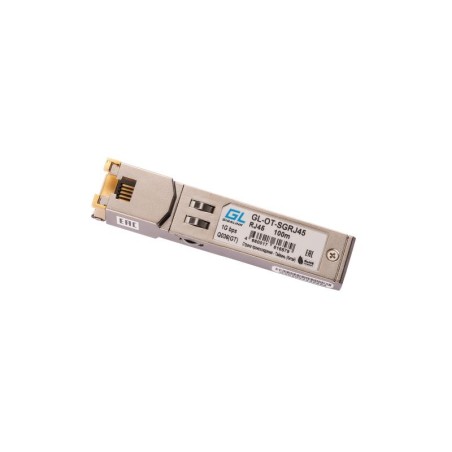 Модуль SFP 10/100/1000BaseT 1.25Гбит/с UTP RJ45 до 100м (GL-712) NIKOMAX GL-OT-SGRJ45